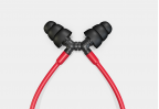 Piros színű, Smart&Safe® levegőcső fülhallgató