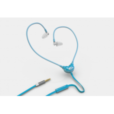 Kék színű, Smart&Safe® levegőcső fülhallgató